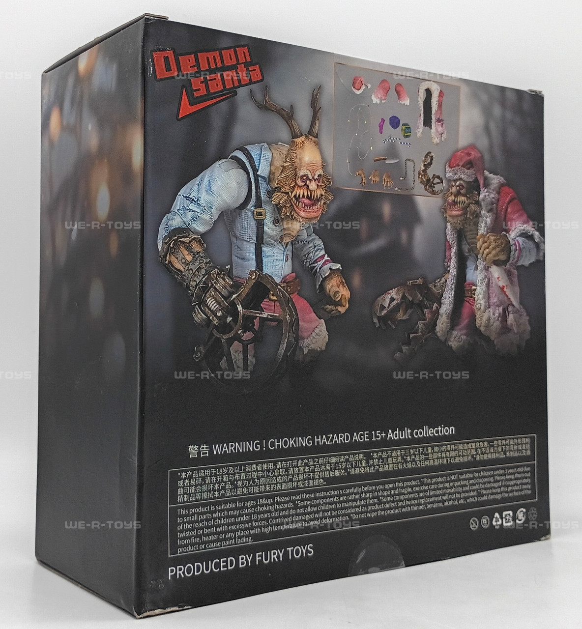 Demon Force Wave One Demon Santa Krynn 1:12 Scale Action Figure