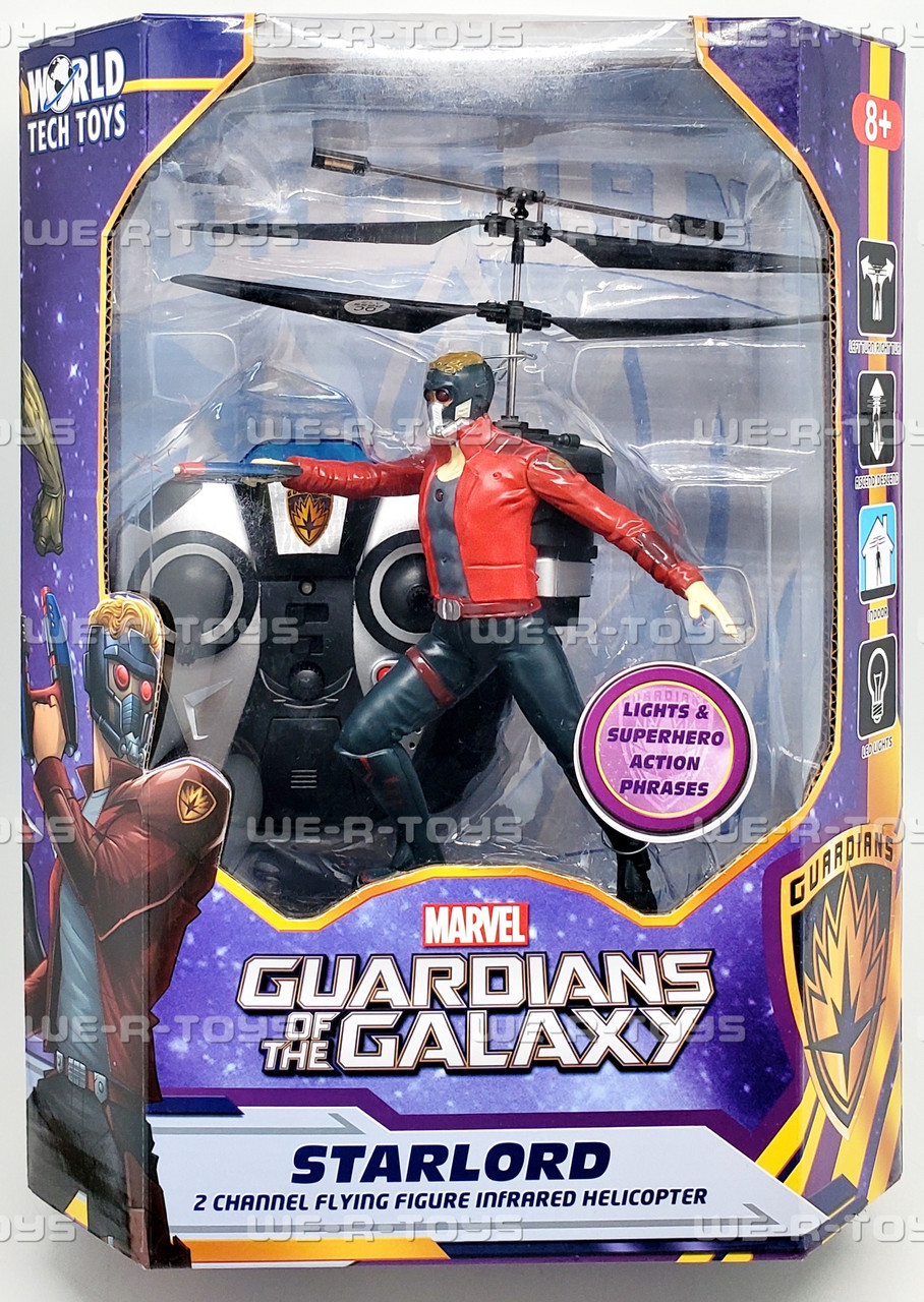 Marvel Guardians of the Galaxy Starlord 2 Channel Flying Figure