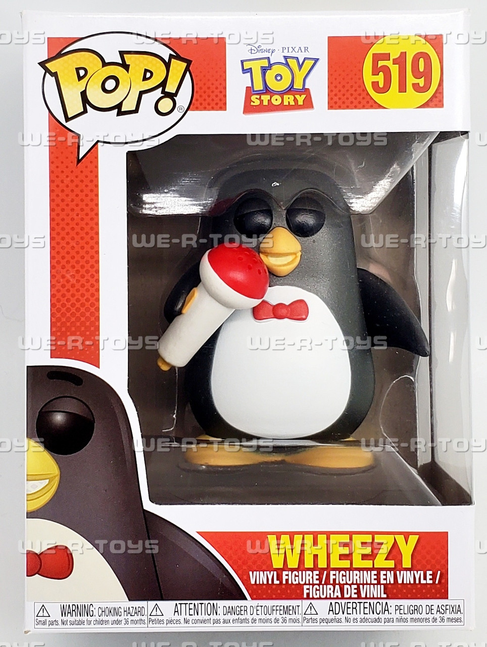 Funko POP Disney Pixar Toy Story Wheezy 519 VInyl Figure 37008