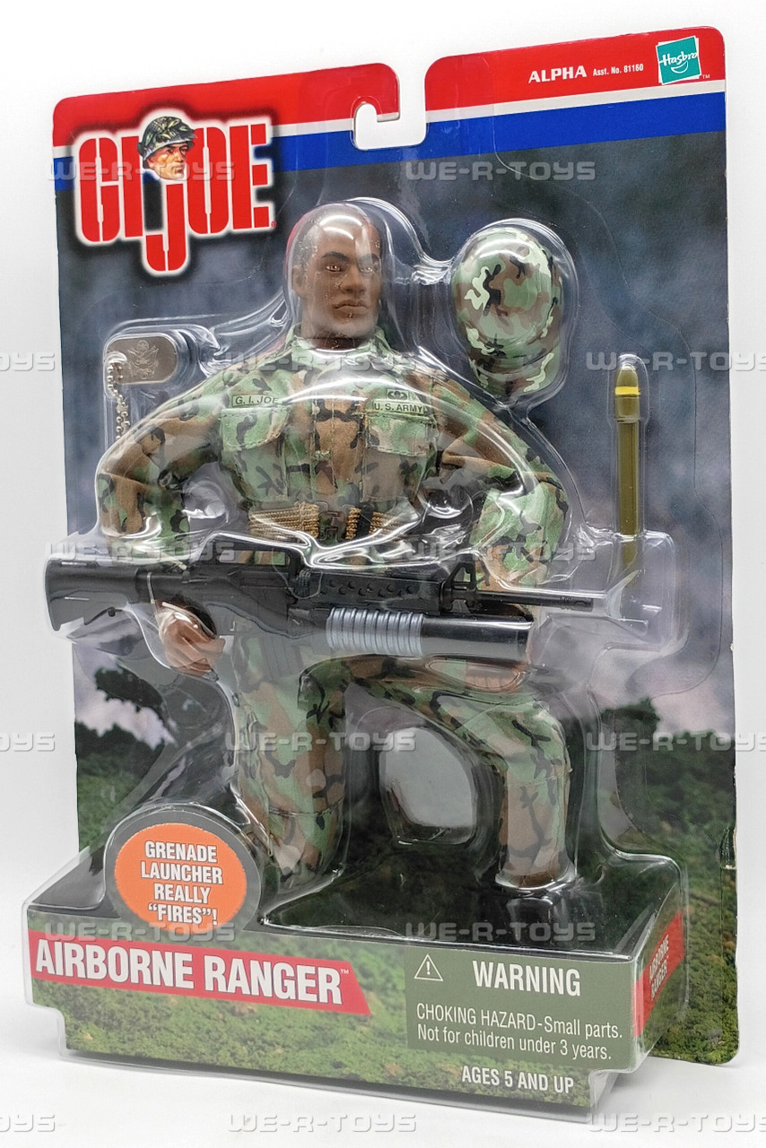 G.I. Joe Airborne Ranger U.S. Army Soldier Action Figure 2000