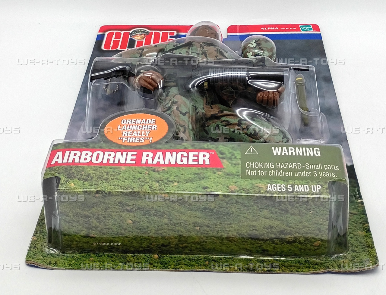 G.I. Joe Airborne Ranger U.S. Army Soldier Action Figure 2000