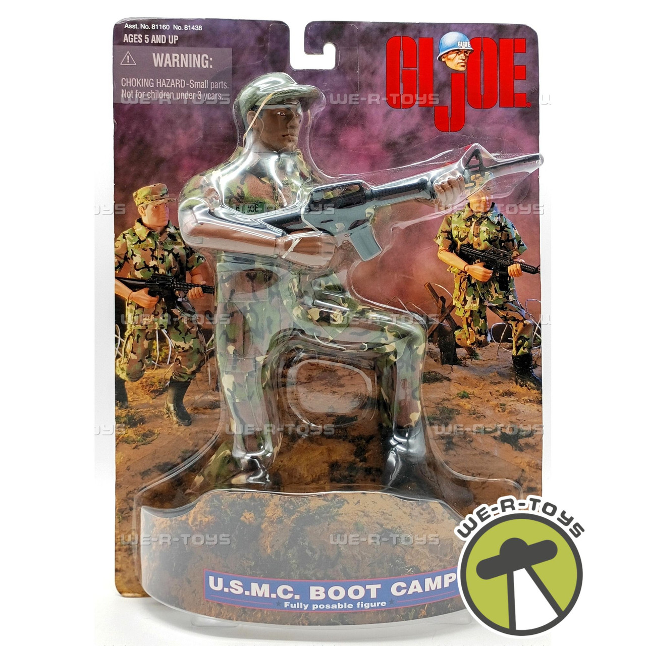 G.I. Joe U.S.M.C. Boot Camp Poseable Soldier Action Figure Hasbro