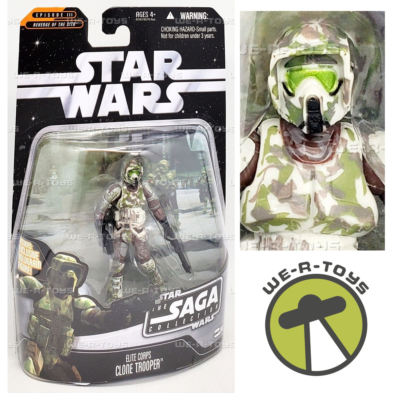 Star Wars The Saga Collection Elite Corps Clone Trooper Action