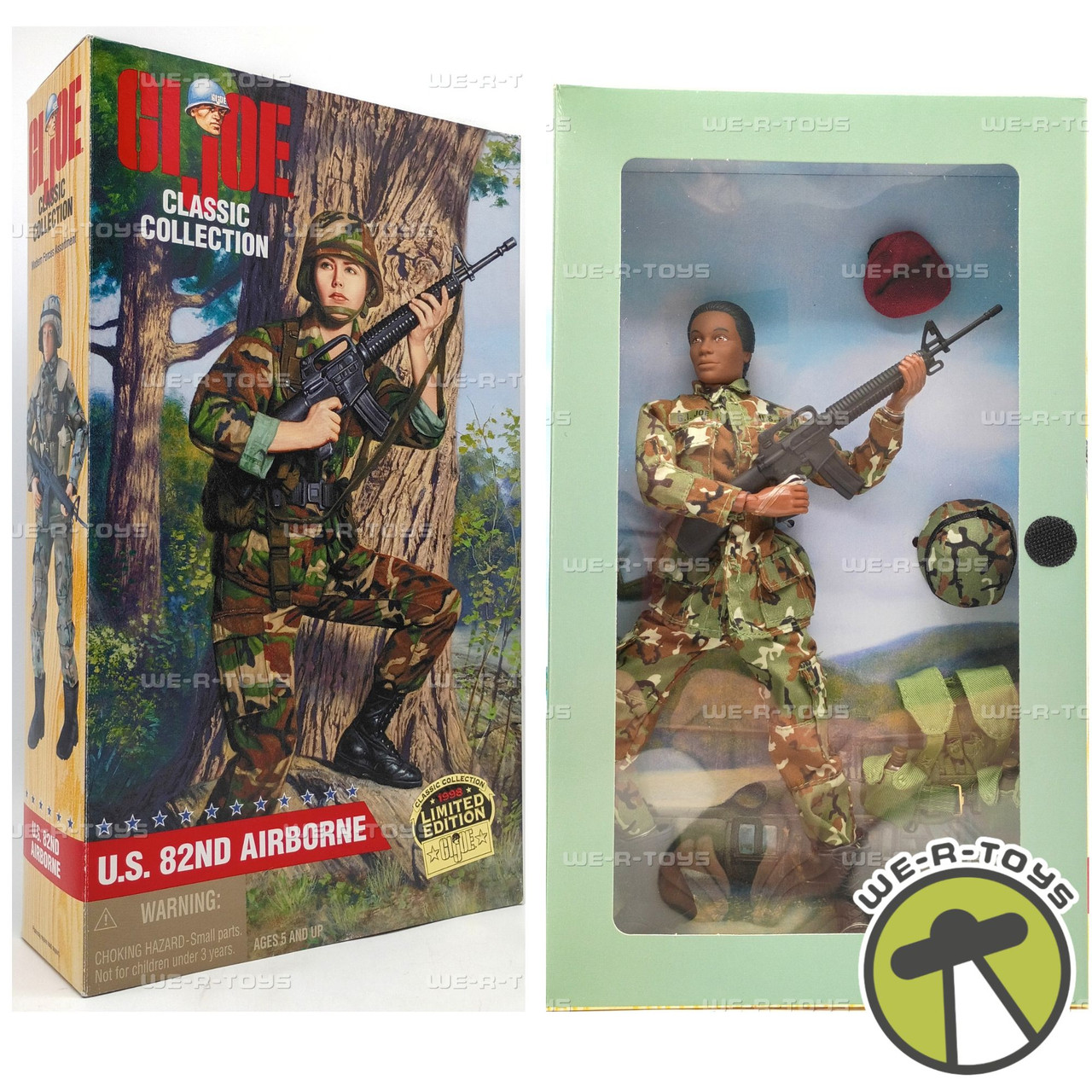 GI Joe Classic Collection U.S. 82nd Airborne Female Soldier Action