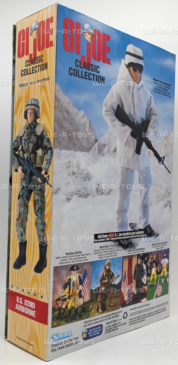 GI Joe Classic Collection U.S. 82nd Airborne Female Soldier Action