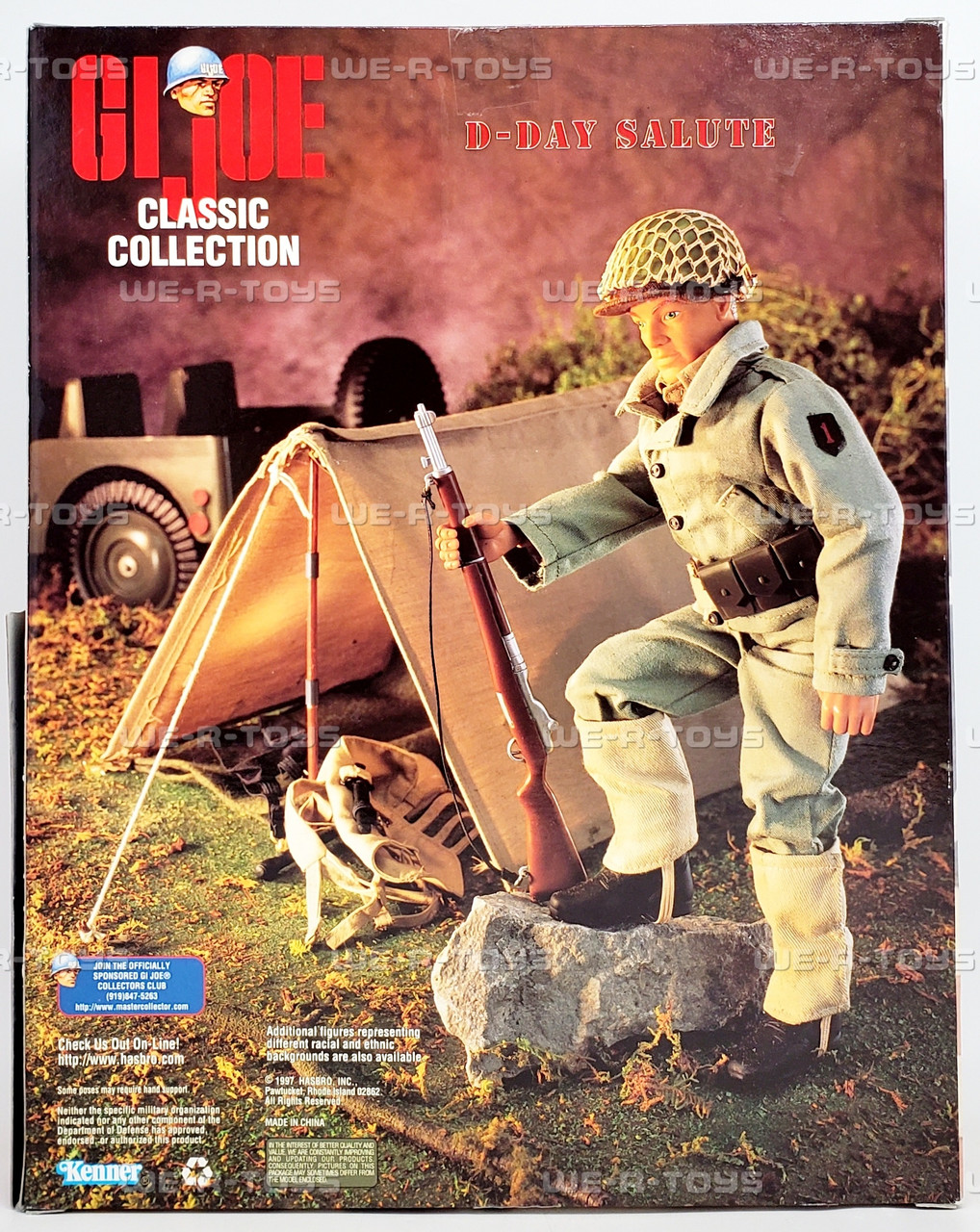 G.I. Joe Classic Collection D-Day Salute AA Action Figure 1997