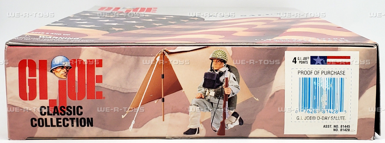 G.I. Joe Classic Collection D-Day Salute AA Action Figure 1997