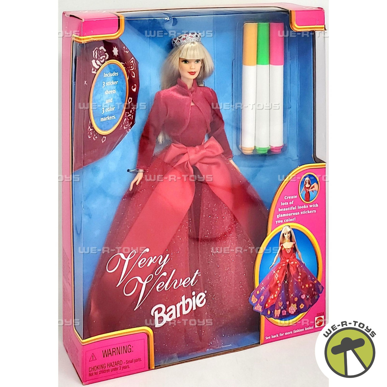 Very Velvet Barbie Doll 1998 Mattel 20528 - We-R-Toys