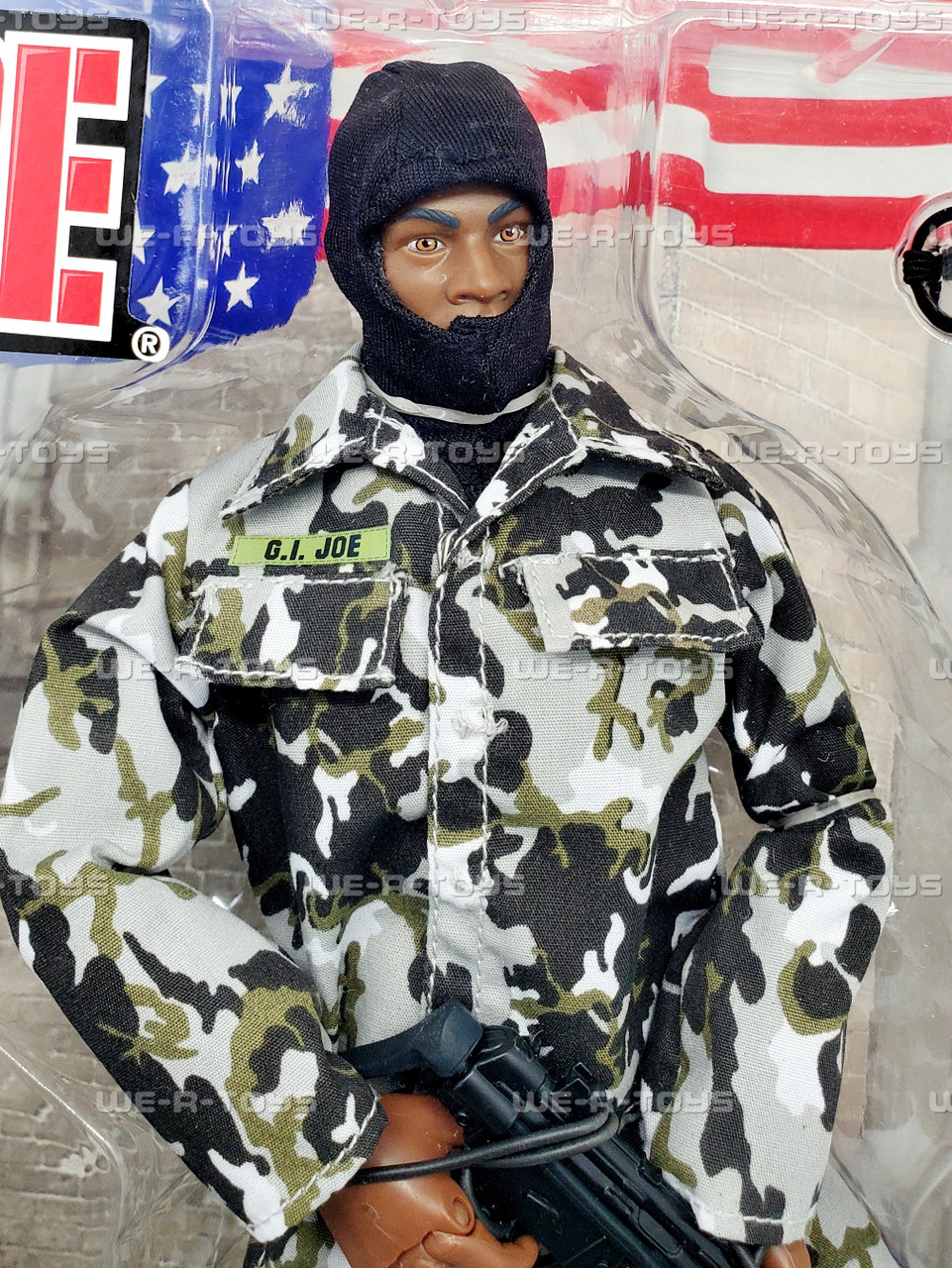 G.I. Joe Urban Camo African Ameriacan Action Figure 2001 Hasbro