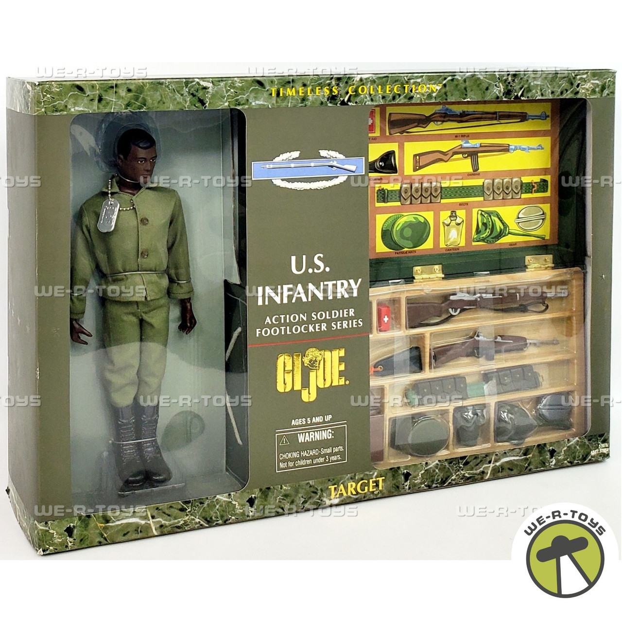 G.I. Joe U.S. Infantry Action Soldier Footlocker Series 1998