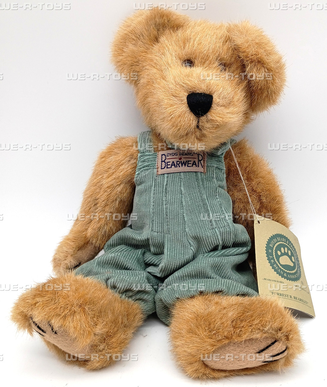 Boyds Bears Forrest B. Bearsley JB Bean Series 1999 Plush Bear In