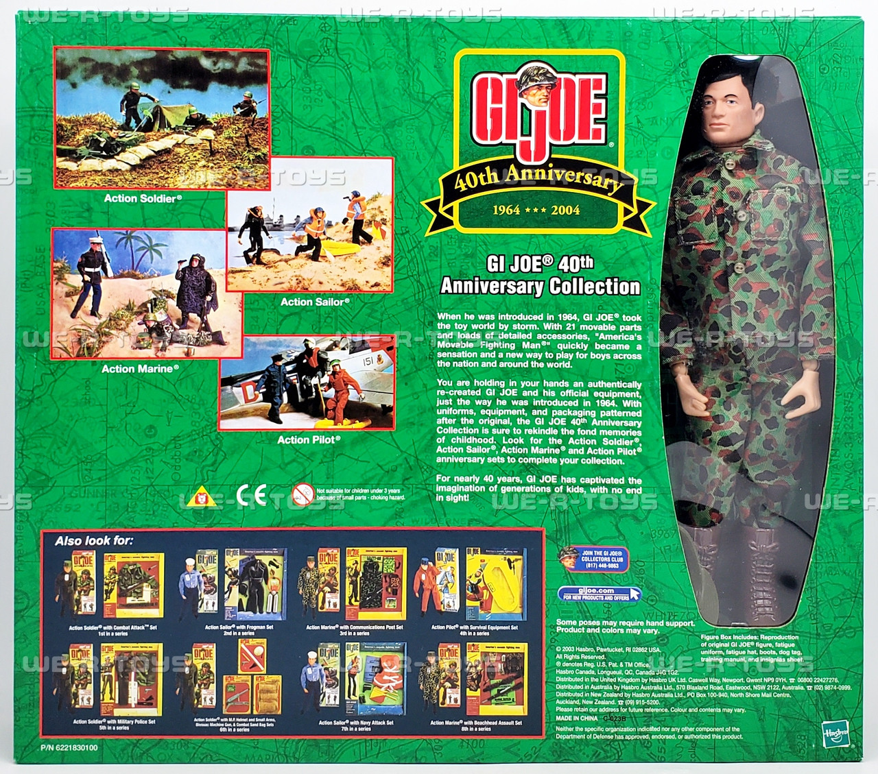G.I. Joe Action Marine Beachhead Action Figure 2003 Hasbro 80794