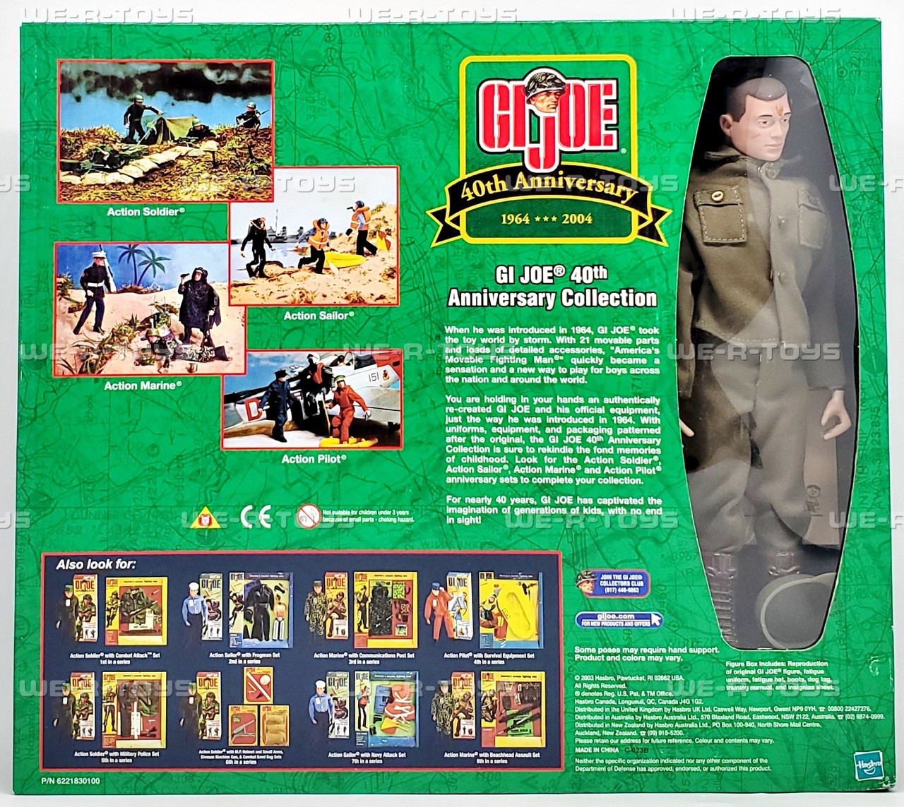 G.I. Joe Action Soldier Action Figure 40th Anniversary 2003 Hasbro