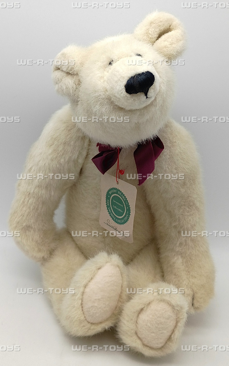 Boyds Bears Sinkin II Polar Bear Stuffed Bear The Archive