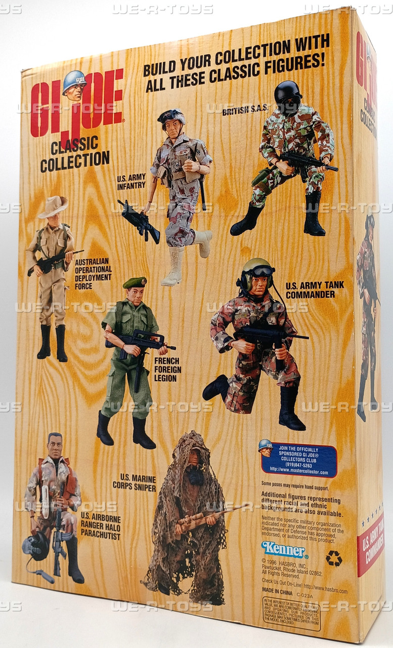 GI Joe US Army Tank Commander African American Solder Action