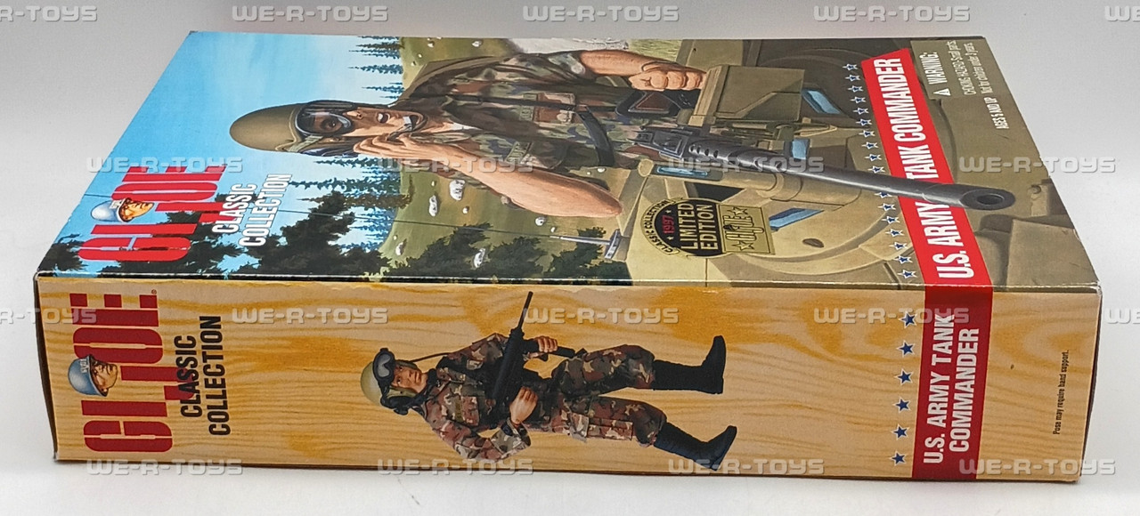 GI Joe US Army Tank Commander African American Solder Action