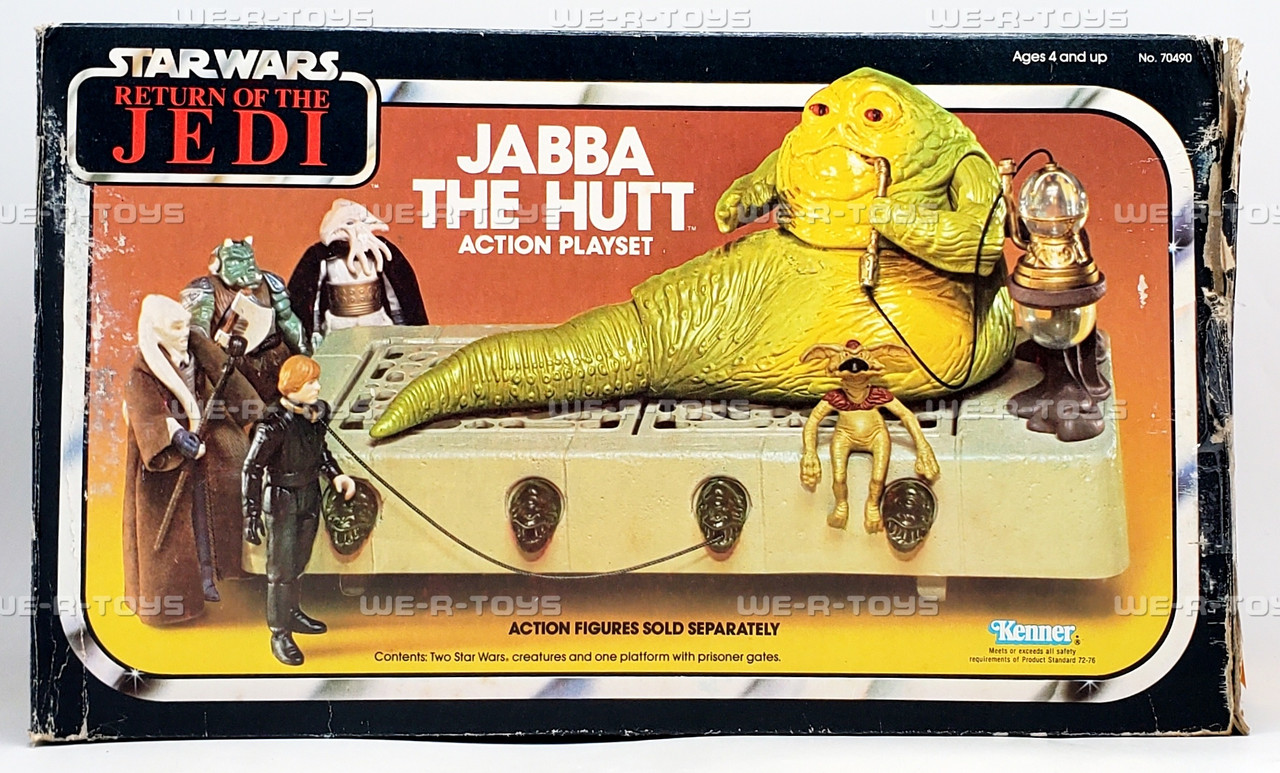 Star Wars Return of the Jedi Jabba the Hutt Action Playset 1983