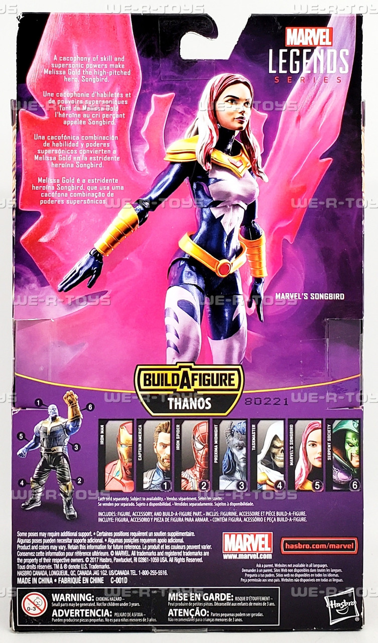 Marvel Legends Series Avengers Infinity War Marvel's Songbird