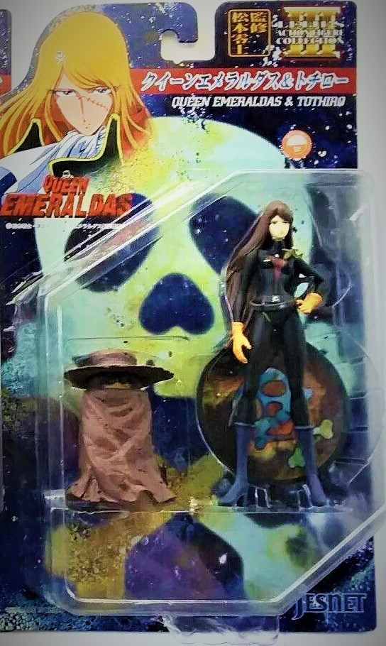 Jesnet Queen Emeraldas & Tothiro Action Figure Set Galaxy Express