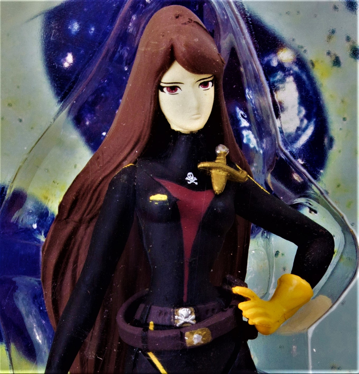 Jesnet Queen Emeraldas & Tothiro Action Figure Set Galaxy Express