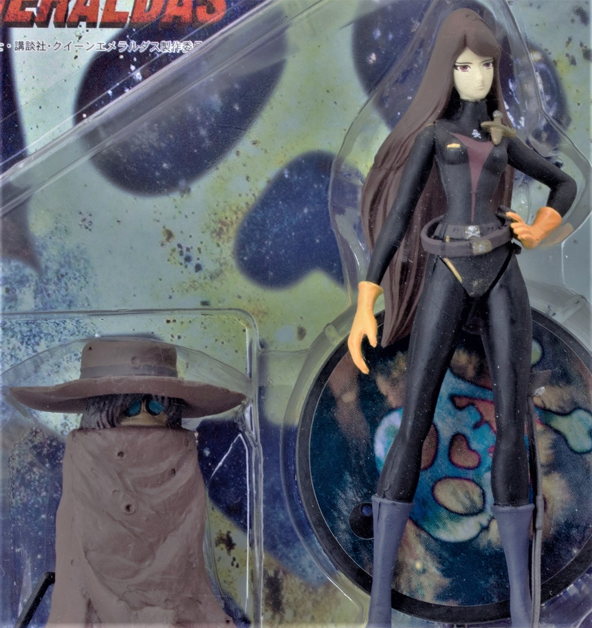 Jesnet Queen Emeraldas & Tothiro Action Figure Set Galaxy Express