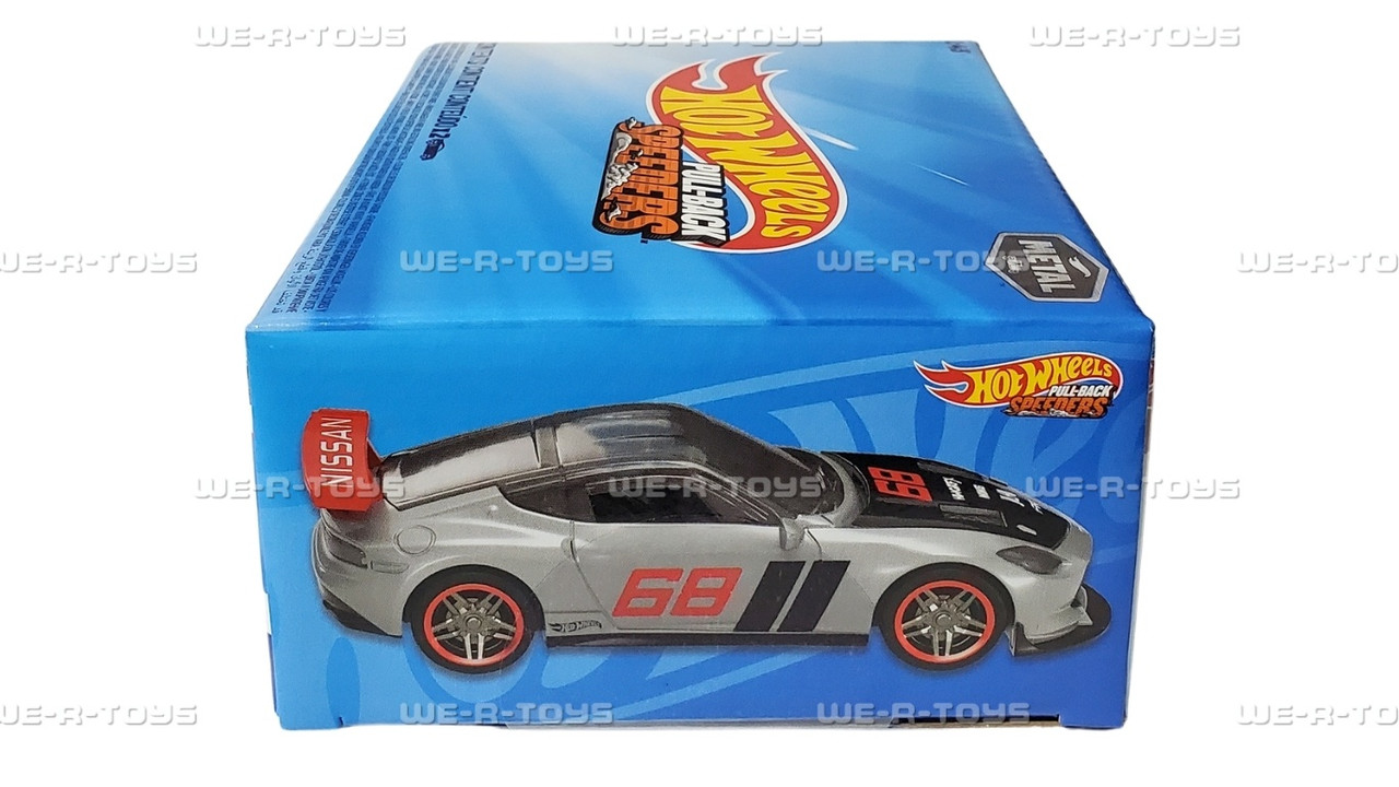 Hot Wheels Pull-Back Speeders Dimachinni Veloce & 2023 Nissan Z
