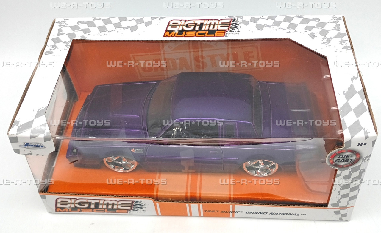 Bigtime Muscle 1987 Buick Grand National Purple Vehicle Jada Toys