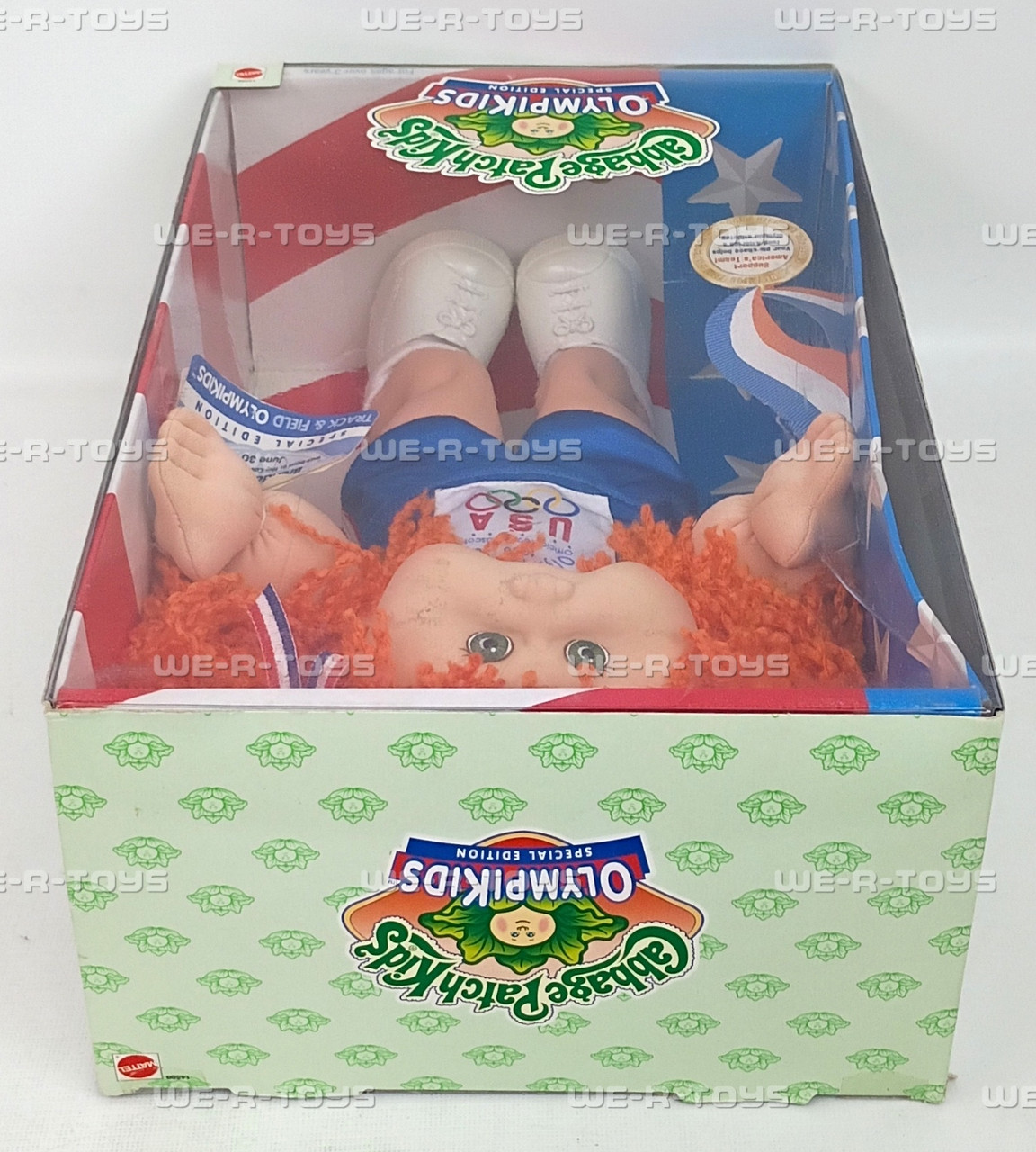 Cabbage Patch Kids Olympikids Brenda Stacie Doll Track & Field USA