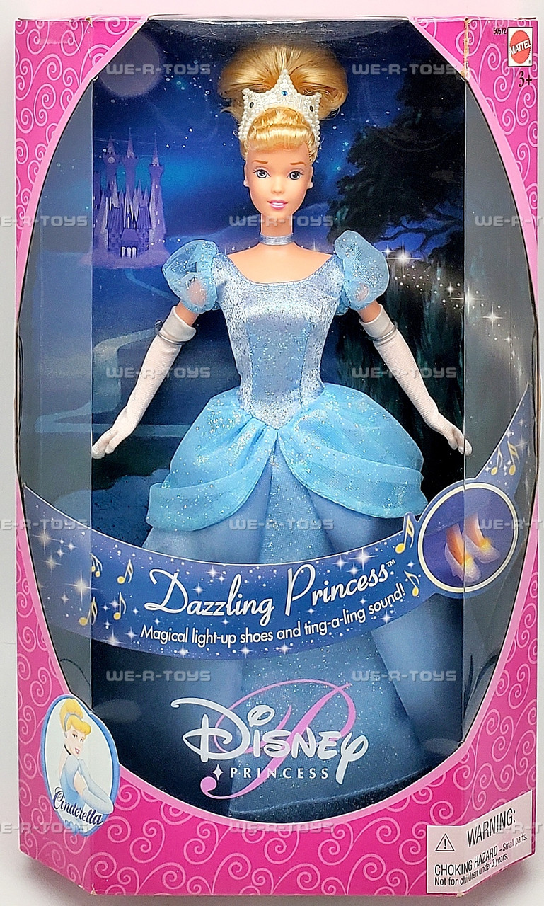 Disney Dazzling Princess Cinderella Doll Magical Light-Up