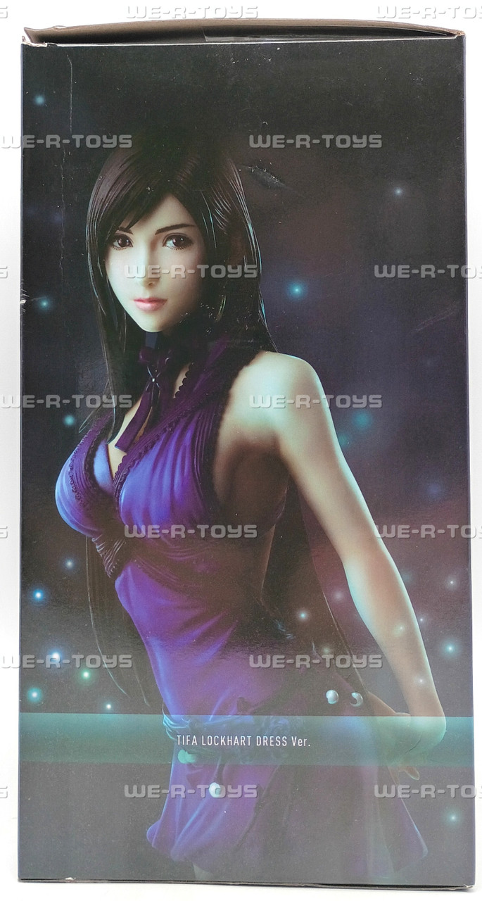 Final Fantasy VII Tifa Lockhart Dress Ver. Static Arts Figure 2022 Purple Dress - We-R-Toys Final Fantasy VII Tifa Lockhart Dress Ver. Static Arts Figure 2022 Purple Dress - We-R-Toys