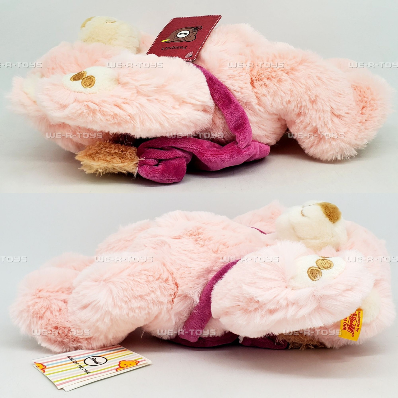 Steiff Around the World Passport Lula from Hawaii Pink Bear 02218