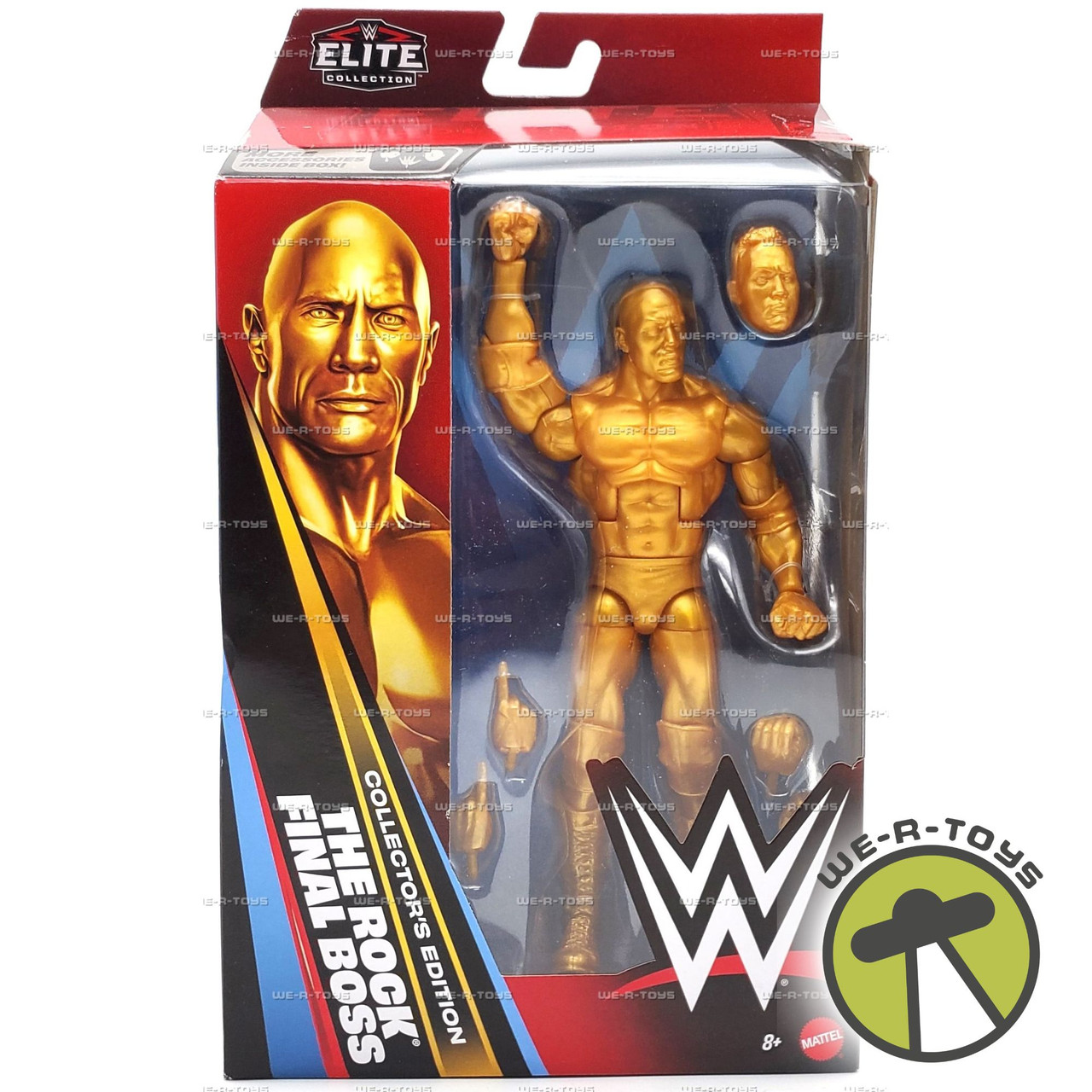 WWE Elite Collectors Edition The Rock The Final Boss Figure 2026