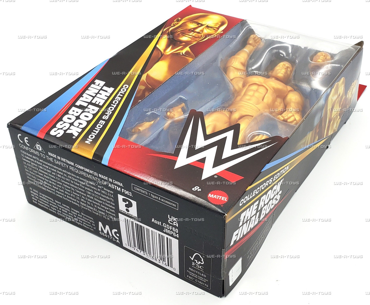 WWE Elite Collectors Edition The Rock The Final Boss Figure 2026