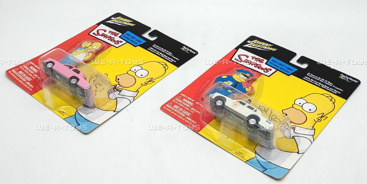 ザ・シンプソンズ ダイキャストカー 4点セット Johnny Lightning Johnny Lightning The Simpsons Set of 4 Character Vehicles Playing