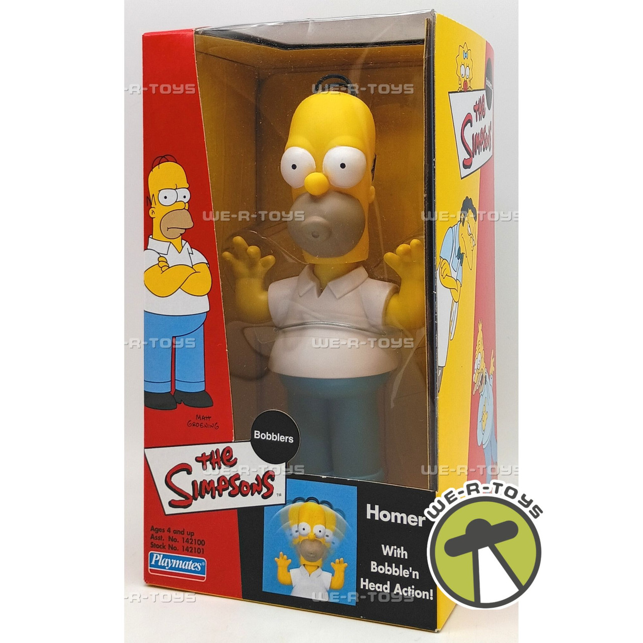 The Simpsons Homer Simpson Bobble'n Head Action Figure #142101