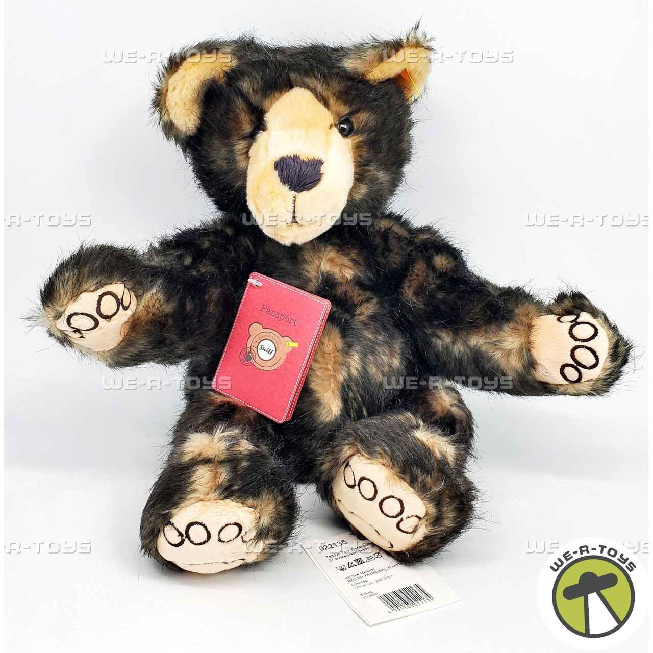 Steiff Around the World Passport Tom from USA Bear 02213 - We-R-Toys