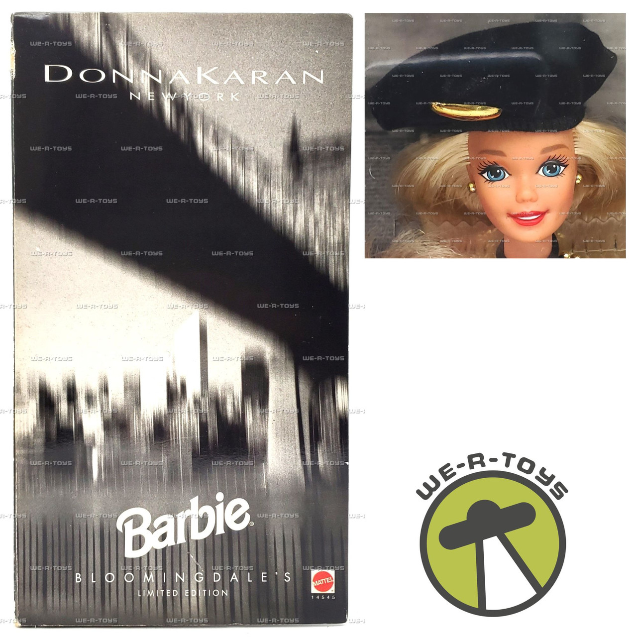 Barbie Donna Karan Doll New York Bloomingdale's 1995 Mattel #14545