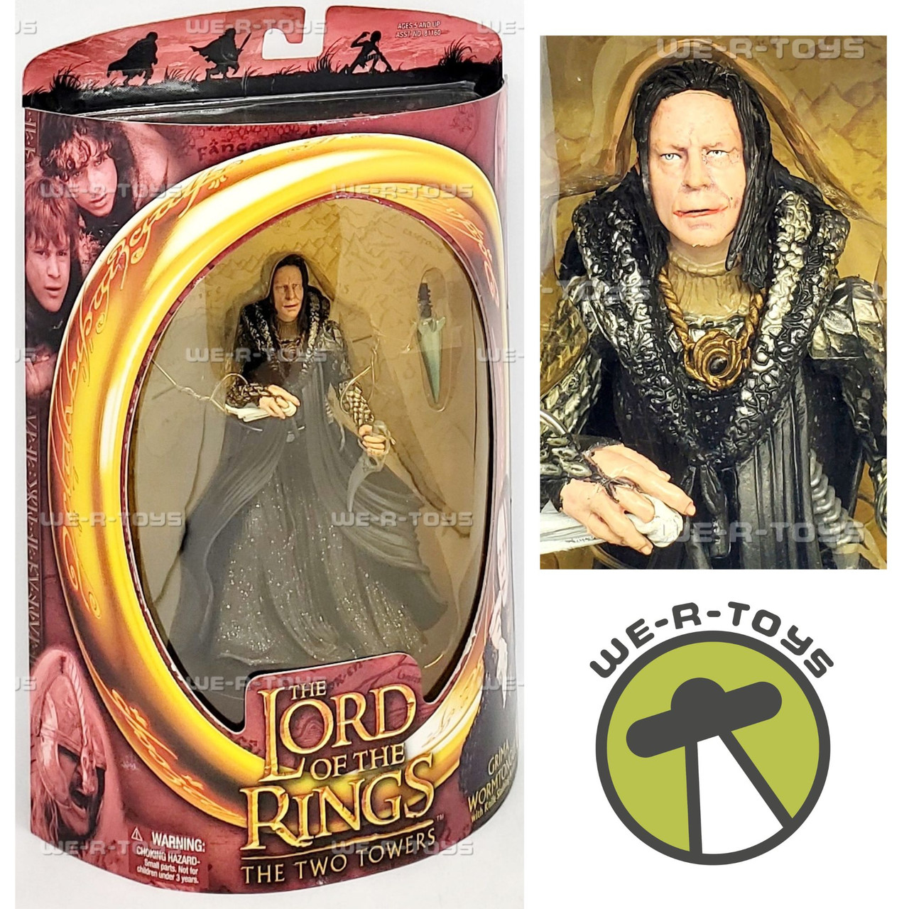 The Lord of the Rings Grima Wormtongue Action Figure 2002 Toy Biz