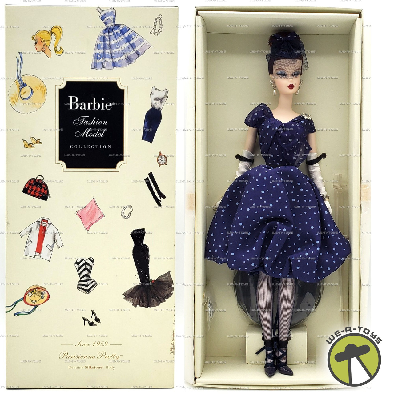 Parisienne Pretty Silkstone Barbie Doll 50th Anniversary 2009