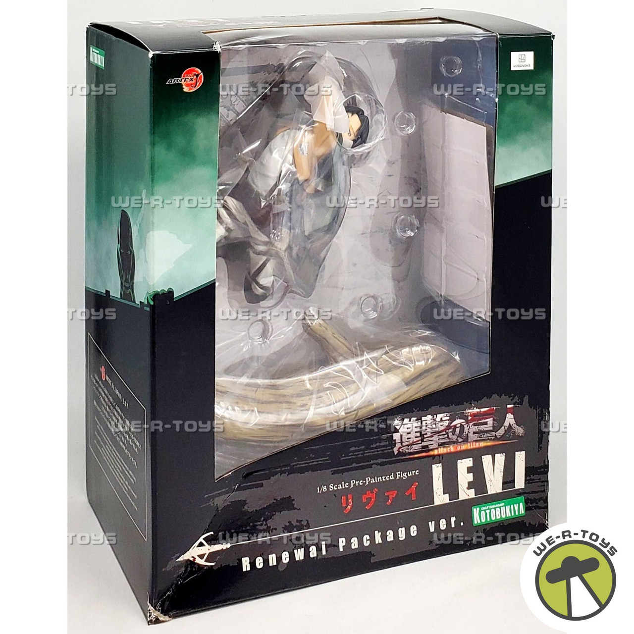 Attack on Titan Levi Renewal Package Ver. Figure Japan Art FXJ