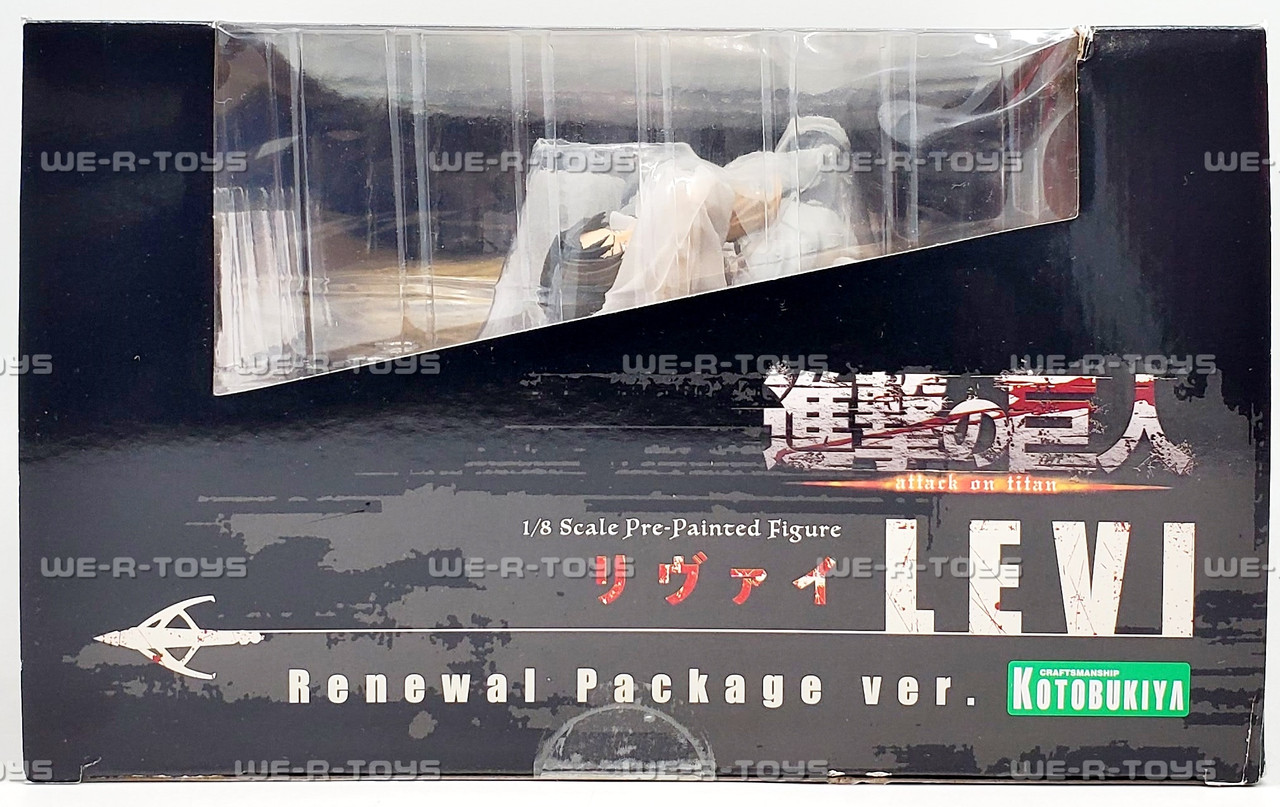 Attack on Titan Levi Renewal Package Ver. Figure Japan Art FXJ