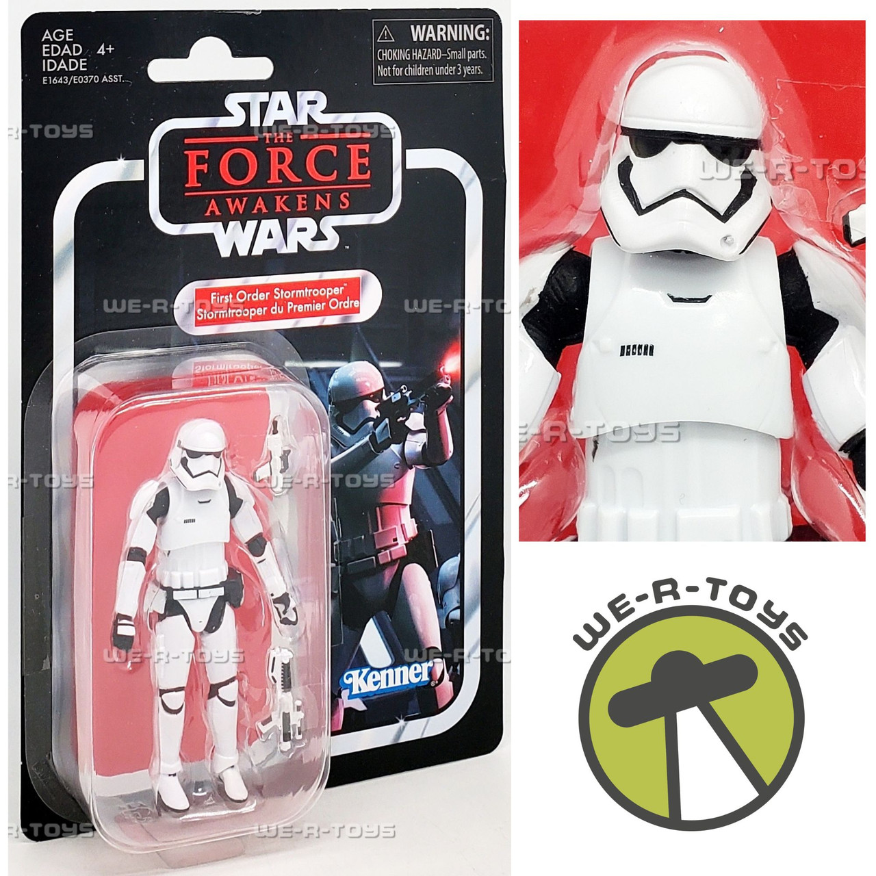 Star Wars The Force Awakens First Order Stormtrooper Action Figure