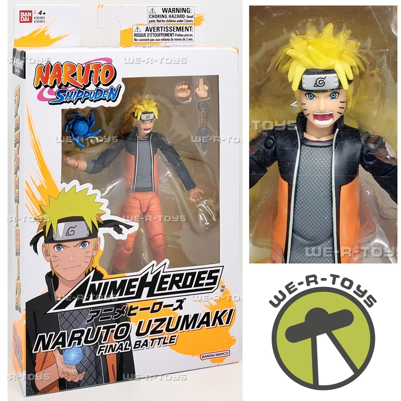 Anime Heroes Naruto Shippuden Naruto Final Battle Action Figure