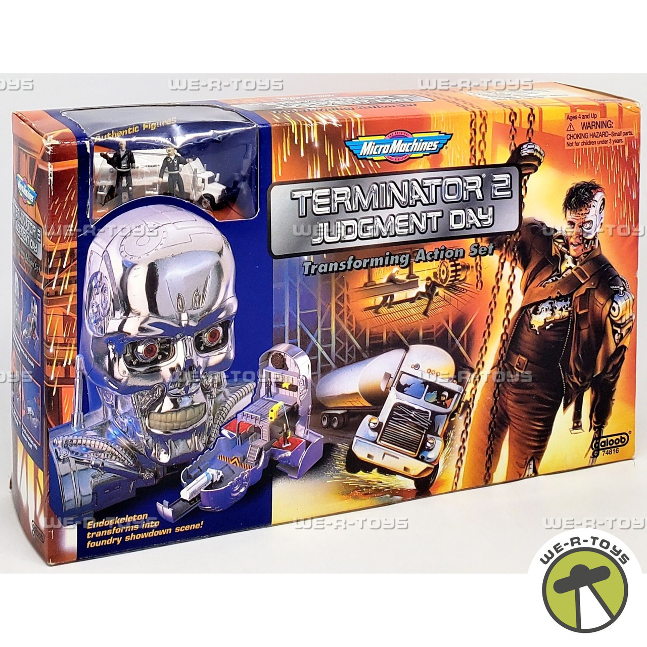 Micro Machines Terminator 2 Judgment Day Transforming Action Set