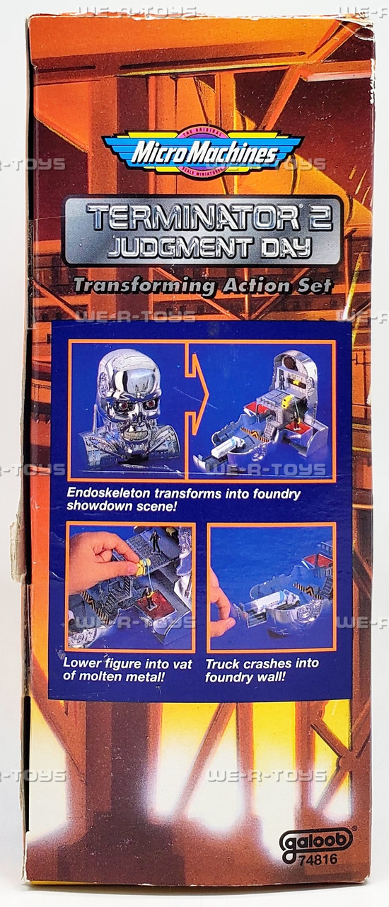 Micro Machines Terminator 2 Judgment Day Transforming Action Set