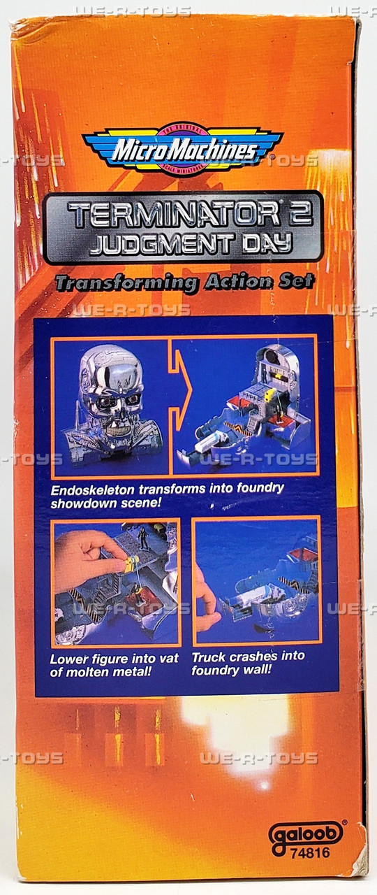 Micro Machines Terminator 2 Judgment Day Transforming Action Set