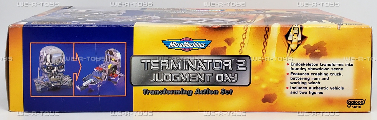 Micro Machines Terminator 2 Judgment Day Transforming Action Set