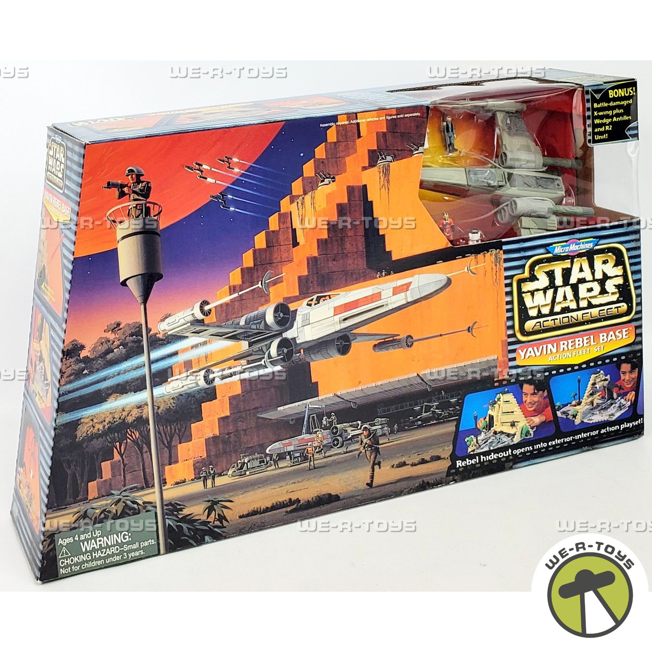 SF・ファンタジー・ホラー StarWars Yavin Rebel Base Action Fleet Micro Machines Star Wars Yavin Rebel Base Action Fleet Set Galoob