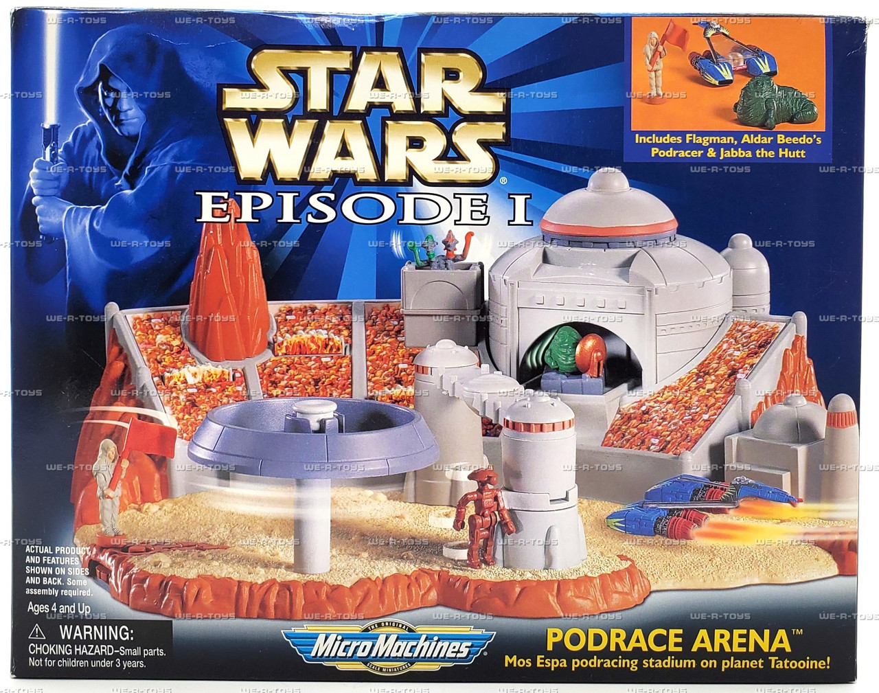 Micro Machines Star Wars Episode I Podrace Arena Action Set 1998