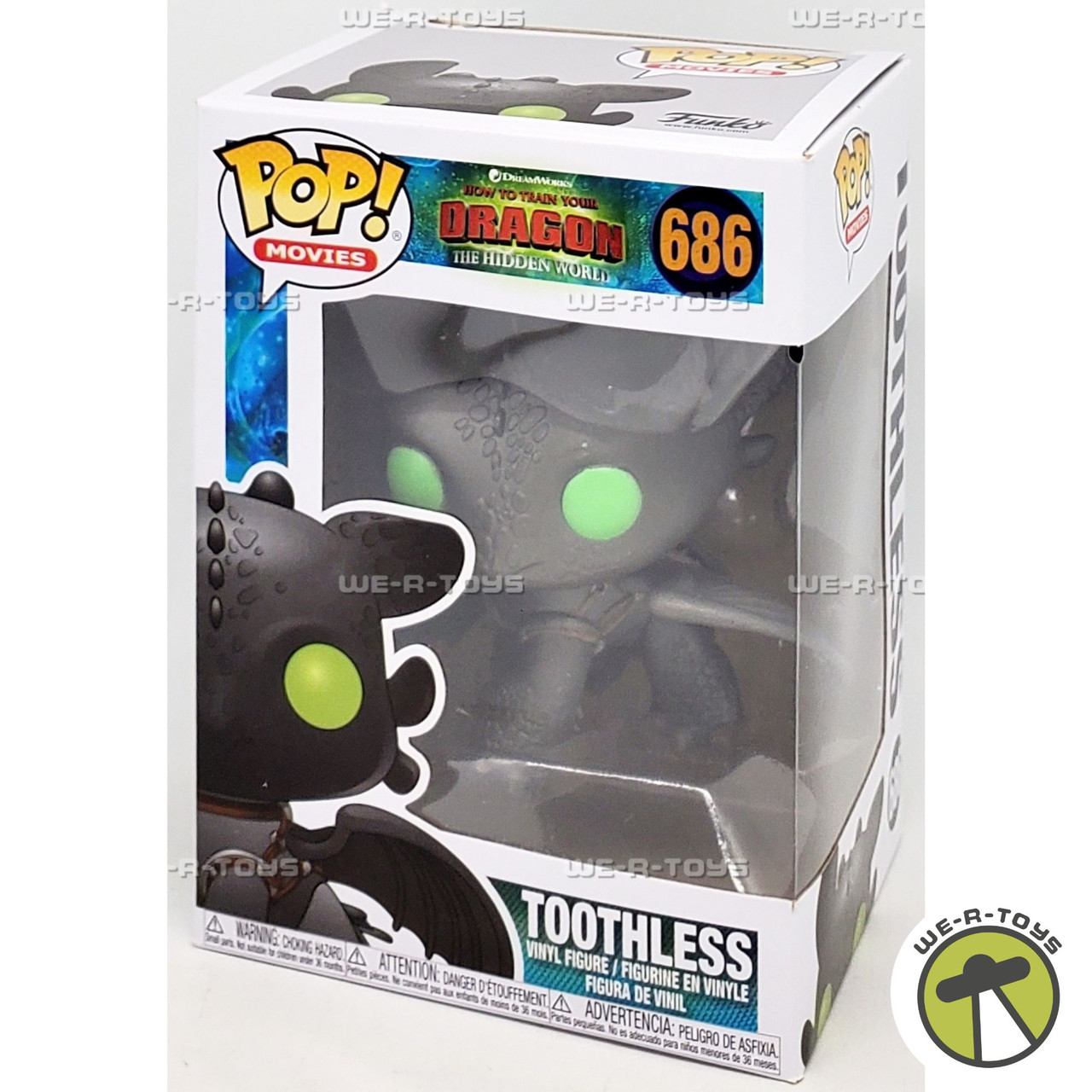 Funko POP Movies How to Train Your Dragon Toothless 686 Vinyl